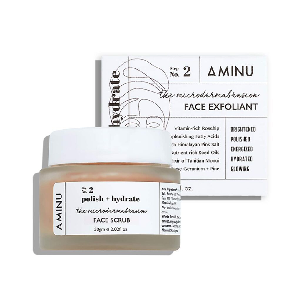 Aminu The Microdermabrasion Face Scrub - (50g) - Aminu
