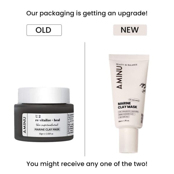 Aminu The Supernatural Marine Clay Mask - (50g) - Aminu