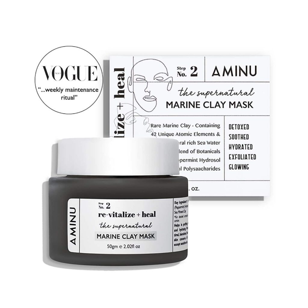 Aminu The Supernatural Marine Clay Mask - (50g) - Aminu