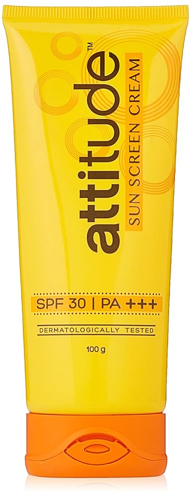 Amway Attitude Sun Screen Cream For All Skin Type With Spf 30 & Pa+++ / 100 Grams