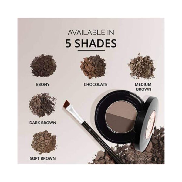 Anastasia Beverly Hills Brow Powder Duo - Dark Brown (1.6g) - Anastasia Beverly Hills