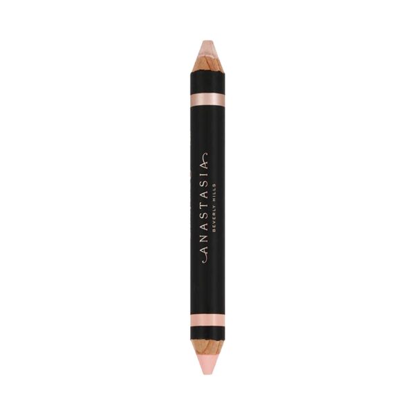 Anastasia Beverly Hills Highlighting Duo Pencil - Matte Camille/Sand Shimmer (4.8g) - Anastasia Beverly Hills