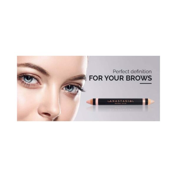 Anastasia Beverly Hills Highlighting Duo Pencil - Matte Shell/Lace Shimmer (4.8g) - Anastasia Beverly Hills
