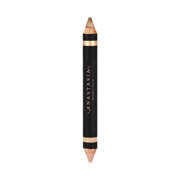 Anastasia Beverly Hills Highlighting Duo Pencil - Matte Shell/Lace Shimmer (4.8g) - Anastasia Beverly Hills