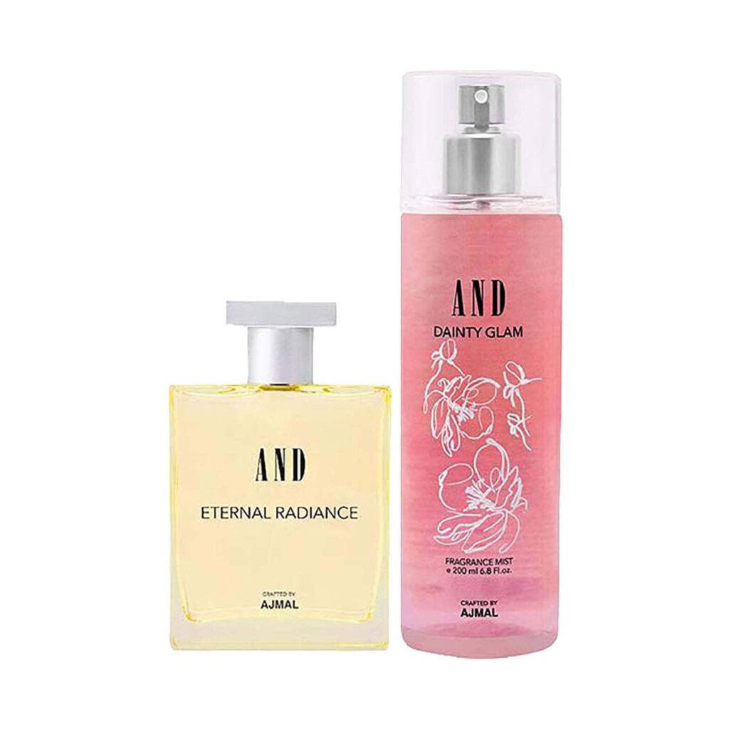 AND Eternal Radiance Eau De Parfum & Dainty Glam Body Mist (250 ml) - (Pack Of 2) - AND
