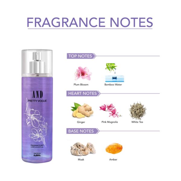 AND Ethereal Dreamer Eau De Parfum & Pretty Vogue Body Mist (300 ml) - (Pack Of 2) - AND