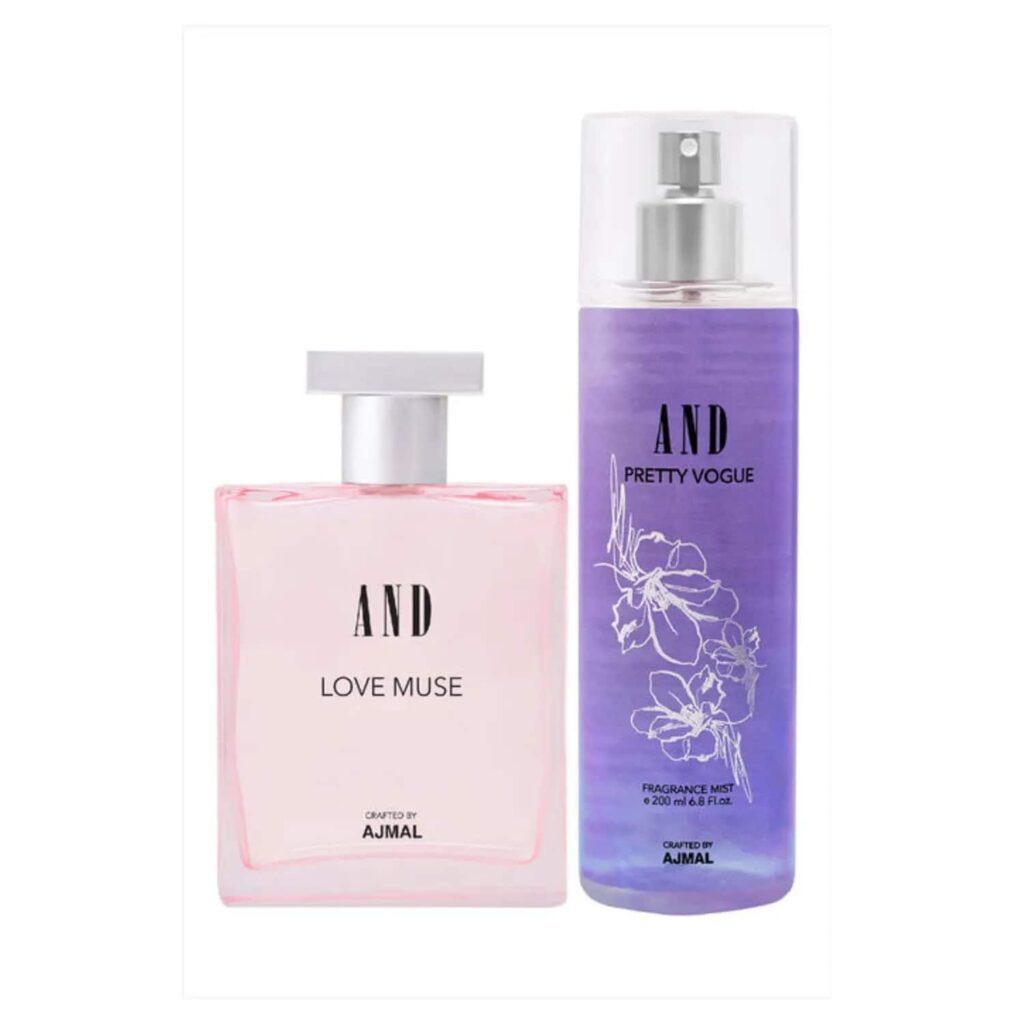 AND Love Muse EDP & Pretty Vogue Mist - (2Pcs) - AND