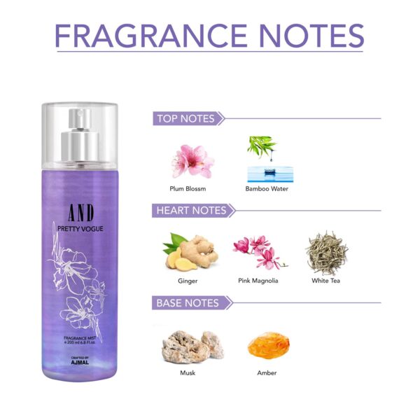 AND Pretty Vogue Fragrance Mist (200ml) - AND