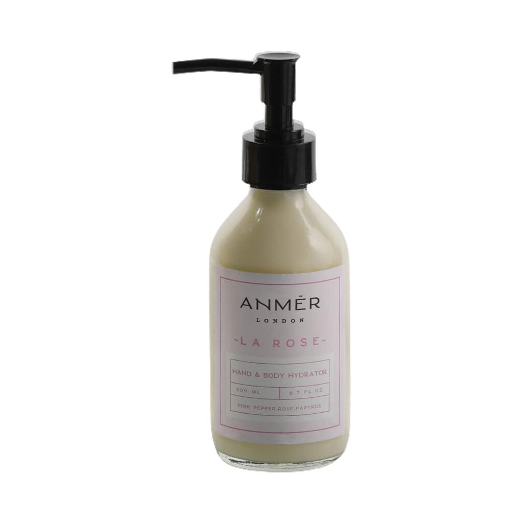 ANMER LONDON La Rose Hand & Body Hydrator (200ml) - ANMER LONDON