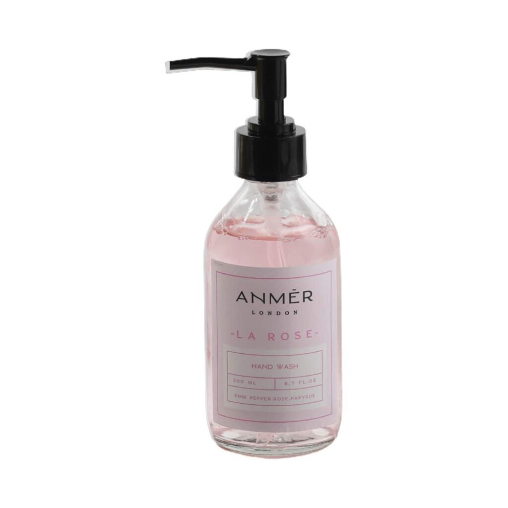 ANMER LONDON La Rose Hand Wash (200ml) - ANMER LONDON