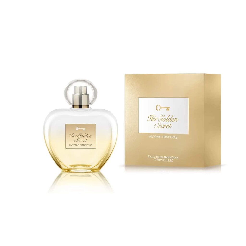 Antonio Banderas Her Golden Secret Eau De Toilette (80ml) - Antonio Banderas