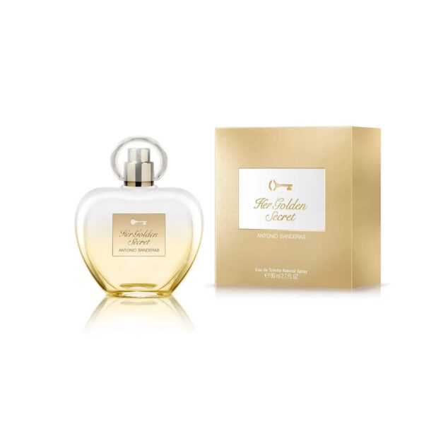 Antonio Banderas Her Golden Secret Eau De Toilette (80ml) - Antonio Banderas