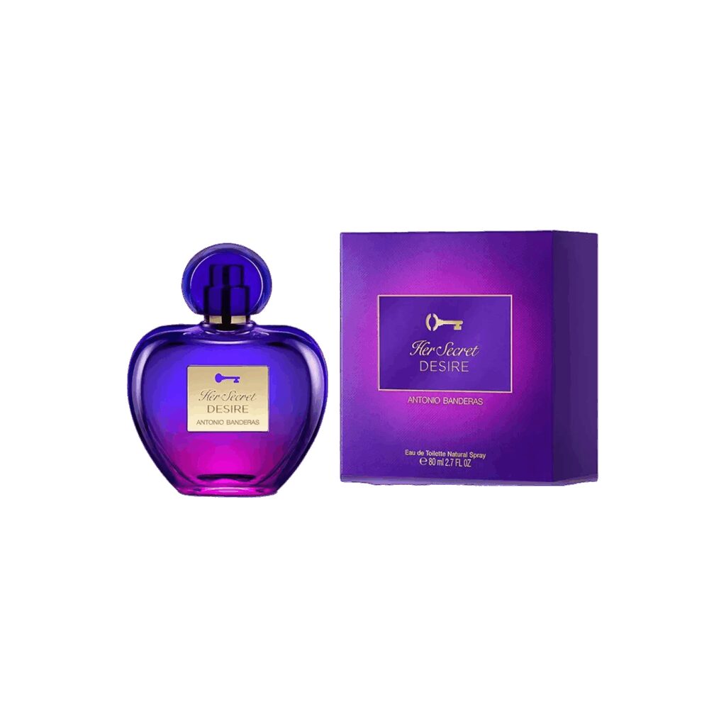 Antonio Banderas Her Secret Desire Eau De Toilette (80ml) - Antonio Banderas
