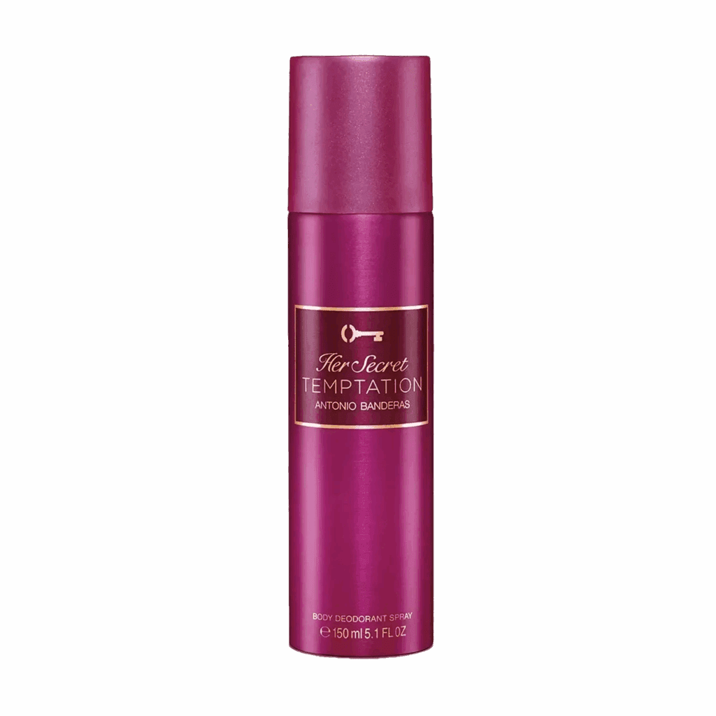 Antonio Banderas Her Secret Temptation Deodorant Spray (150ml) - Antonio Banderas