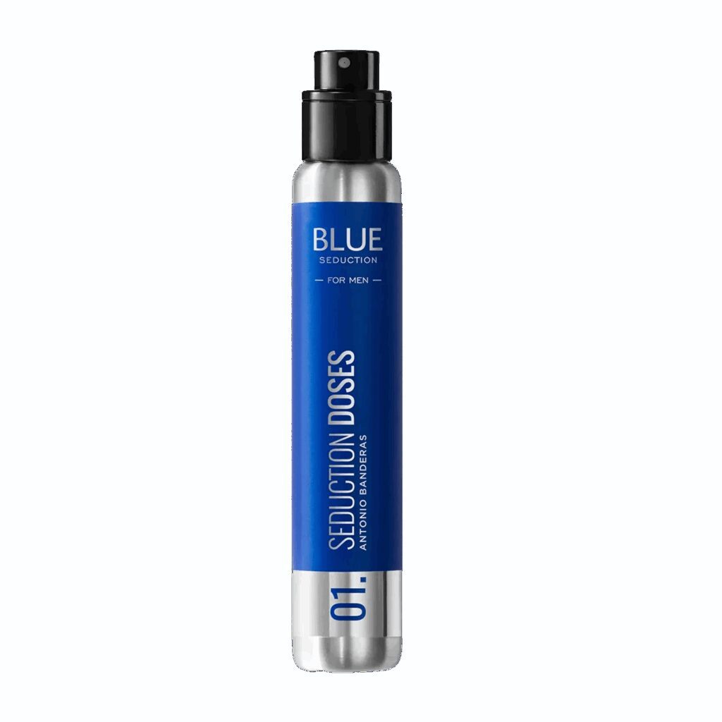 Antonio Banderas Seduction Doses Blue Seduction Eau De Toilette Megaspritzer for Men (30ml) - Antonio Banderas