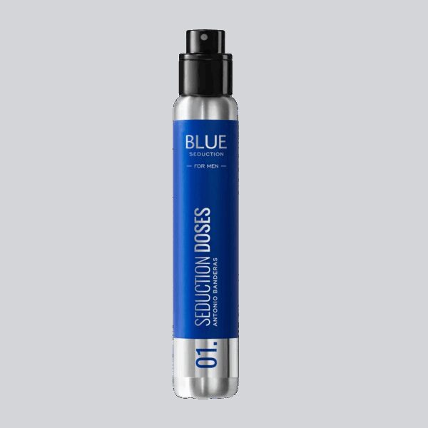 Antonio Banderas Seduction Doses Blue Seduction Eau De Toilette Megaspritzer for Men (30ml) - Antonio Banderas