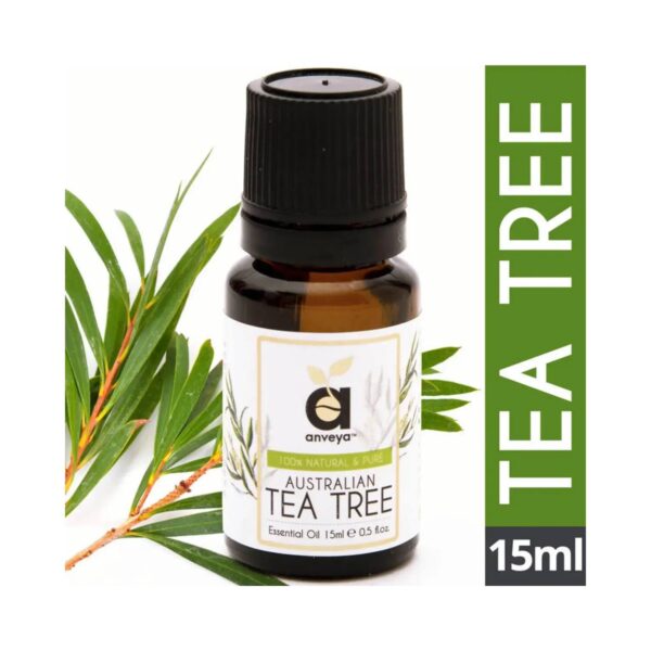 Anveya Australian Tea Tree Essential Oil (15ml) - Anveya