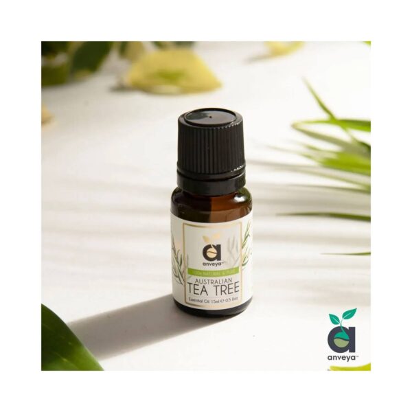 Anveya Australian Tea Tree Essential Oil (15ml) - Anveya