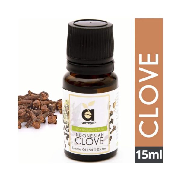 Anveya Clove Essential Oil (15ml) - Anveya