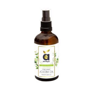 Anveya Cold Pressed Organic Jojoba Oil (100ml) - Anveya