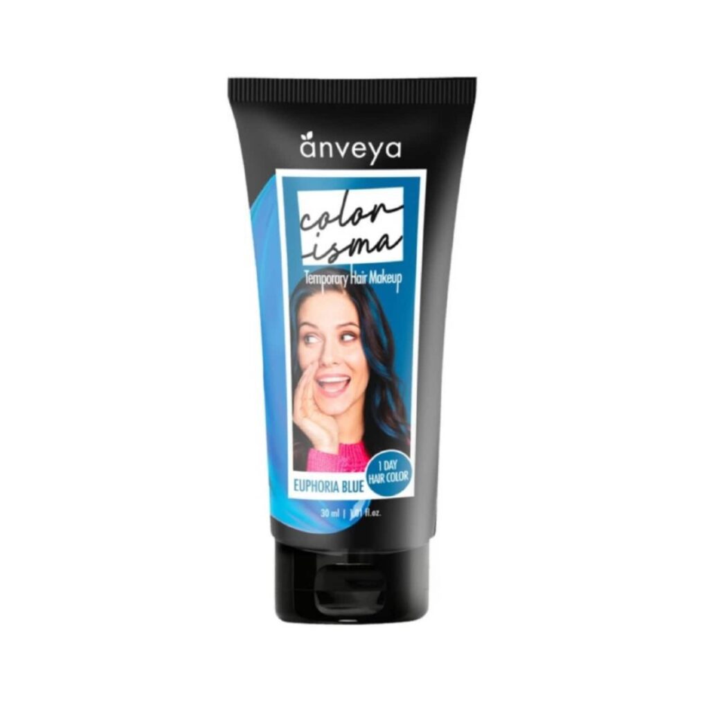 Anveya Colorisma Hair Color Makeup - Euphoria Blue (30ml) - Anveya