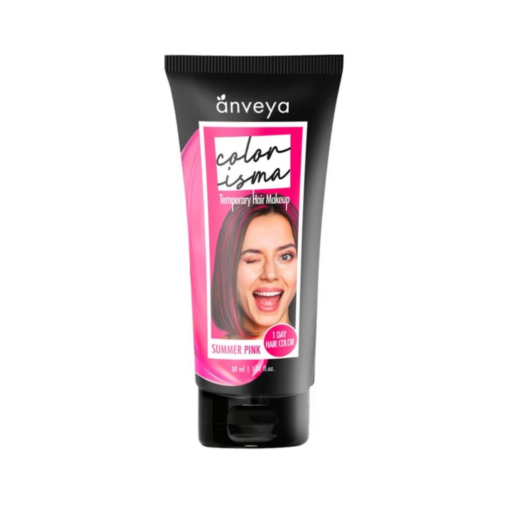 Anveya Colorisma Hair Color Makeup - Summer Pink (30ml) - Anveya