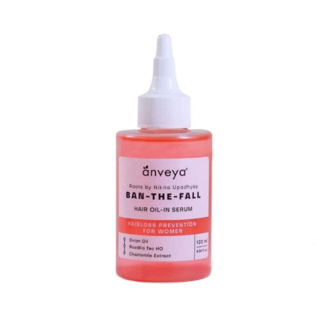 Anveya Roots Ban The Fall Hair Oil-In Serum (120ml) - Anveya