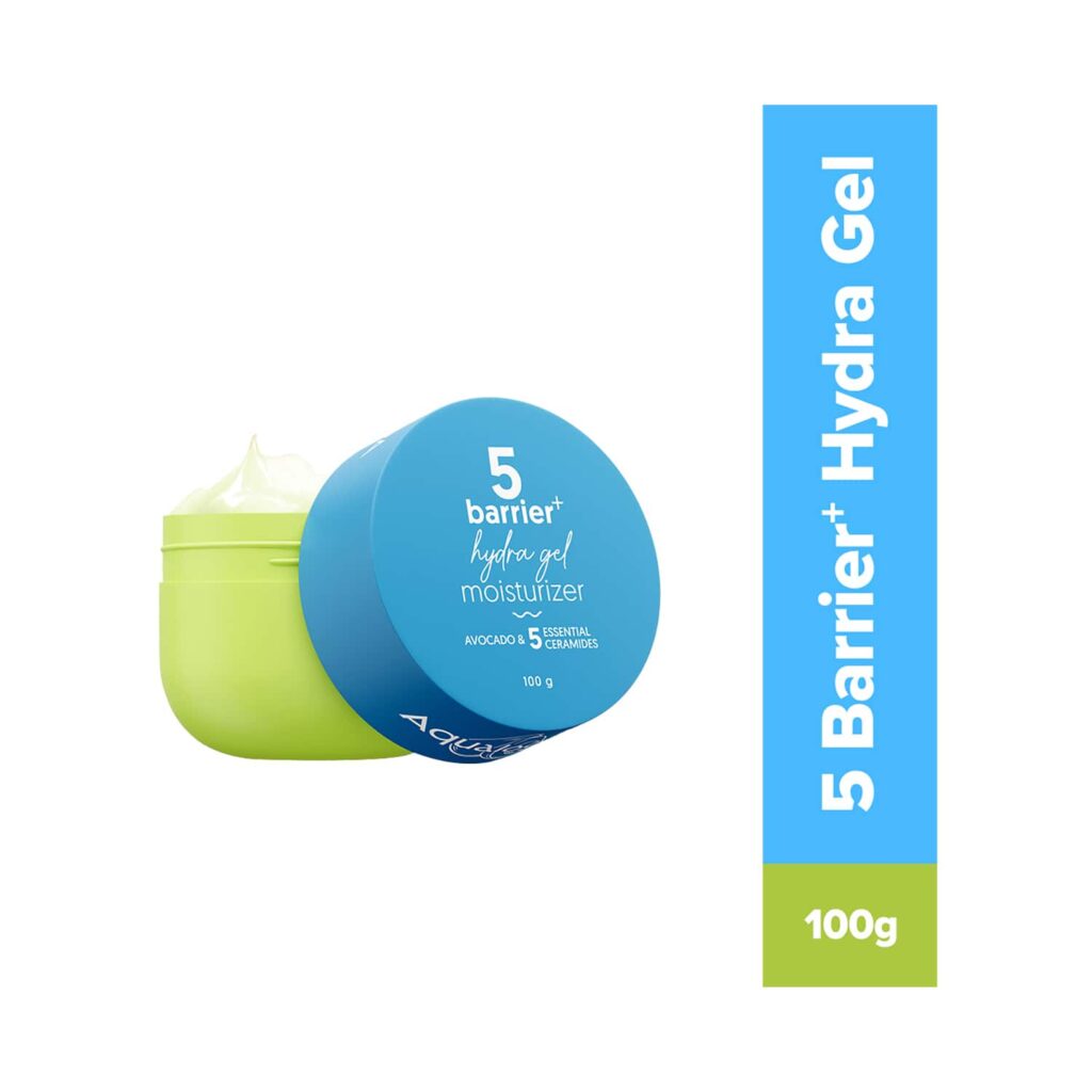 Aqualogica 5 Barrier+ Hydra Gel Moisturizer With Avocado & 5 Essential Ceramides (100 g) - Aqualogica