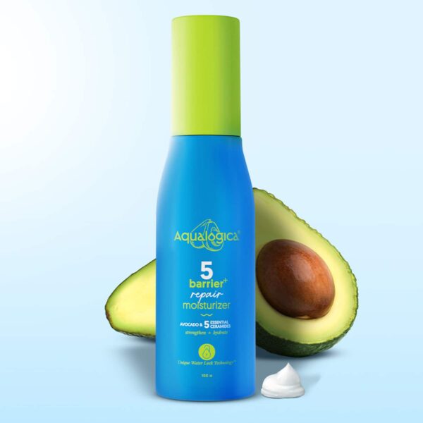 Aqualogica Barrier 5 + Repair Moisturizer with Avocado & 5 Essential Ceramides (100 g) - Aqualogica