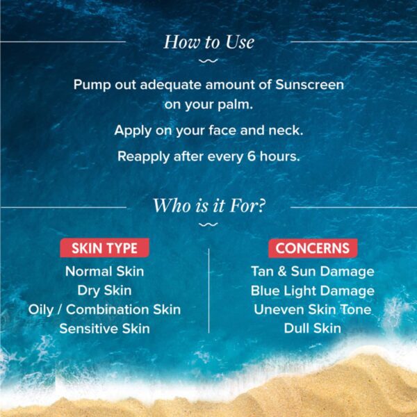 Aqualogica Detan+ Dewy Sunscreen - (50g) (Pack of 2) Combo - Aqualogica