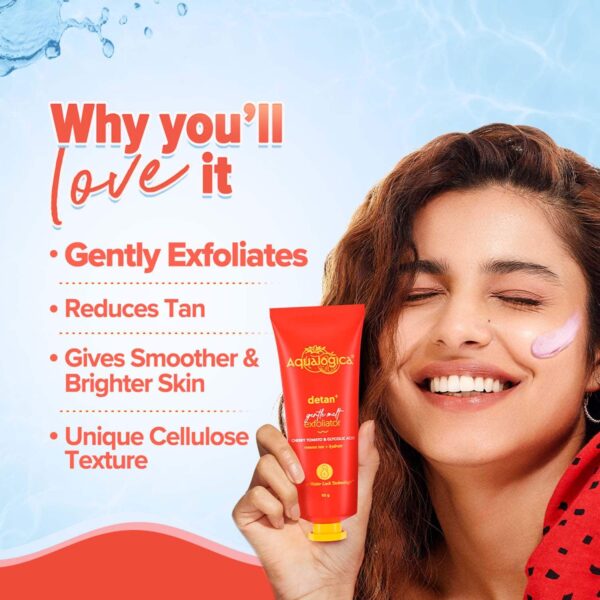 Aqualogica Detan+ Gentle Melt Exfoliator (50 g) - Aqualogica