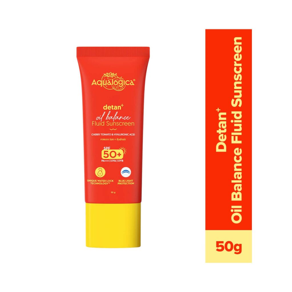 Aqualogica Detan+ Oil Balance Fluid Sunscreen (50 g) - Aqualogica