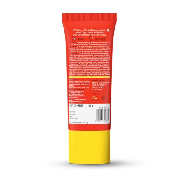 Aqualogica Detan+ Oil Balance Fluid Sunscreen (50 g) - Aqualogica