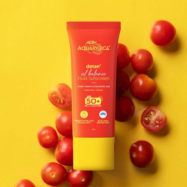 Aqualogica Detan+ Oil Balance Fluid Sunscreen (50 g) - Aqualogica