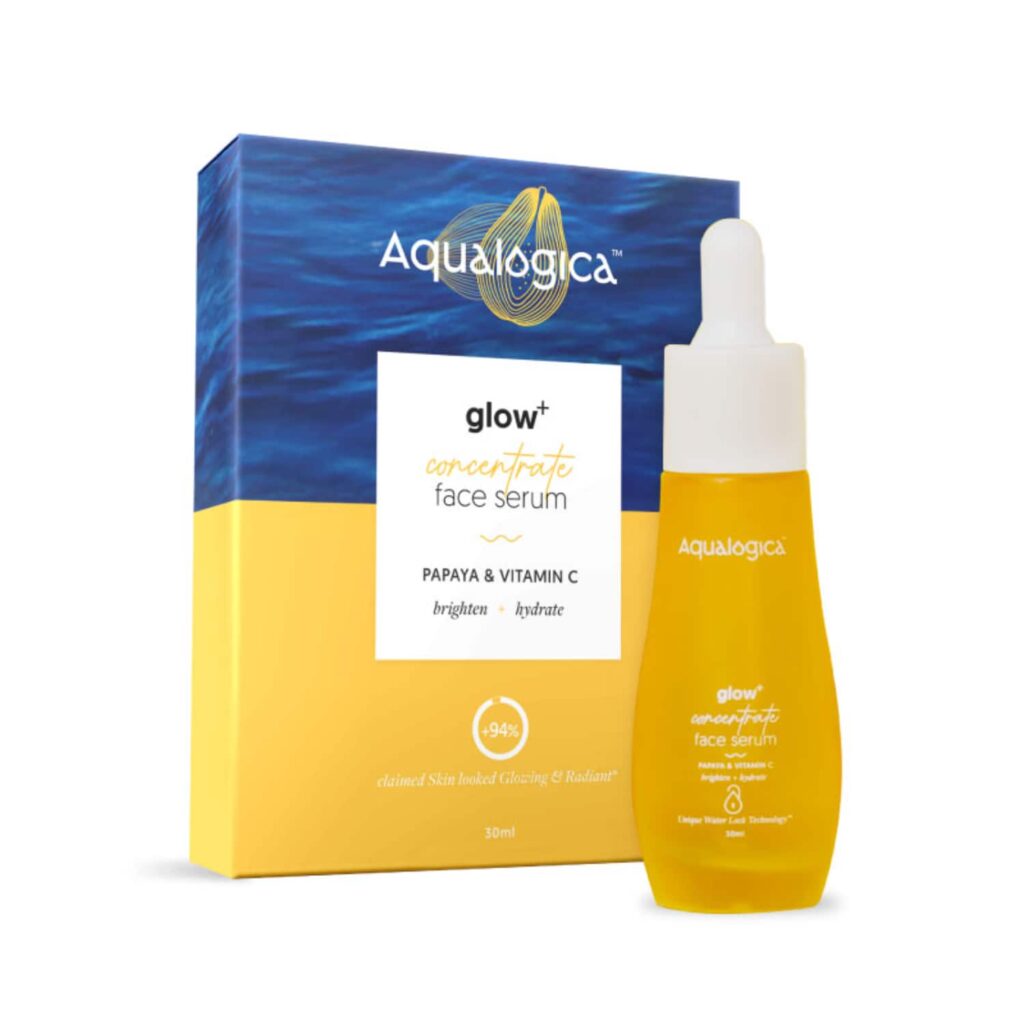 Aqualogica Glow+ Concentrate Face Serum (30ml) - Aqualogica