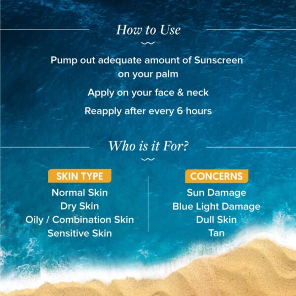 Aqualogica Glow+ Dewy Sunscreen - (50g) (Pack of 2) Combo - Aqualogica