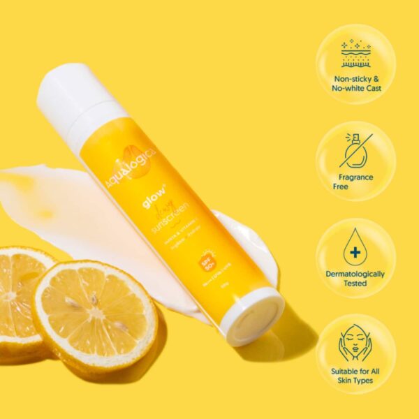 Aqualogica Glow+ Dewy Sunscreen - (50g) (Pack of 3) Combo - Aqualogica