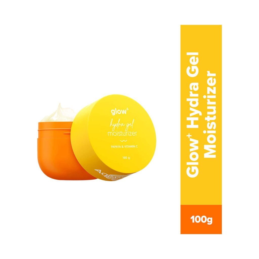 Aqualogica Glow+ Hydra Gel Moisturizer With Vitamin C & Papaya (100 g) - Aqualogica