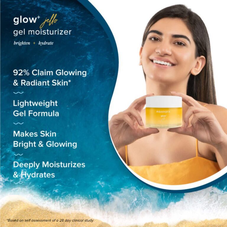Aqualogica Glow+ Jello Gel Moisturizer (50g) - Aqualogica