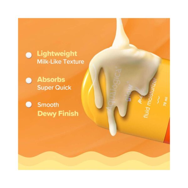 Aqualogica Glow + Milk Fluid Moisturizer (70 ml) - Aqualogica
