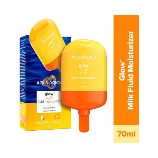 Aqualogica Glow + Milk Fluid Moisturizer (70 ml) - Aqualogica
