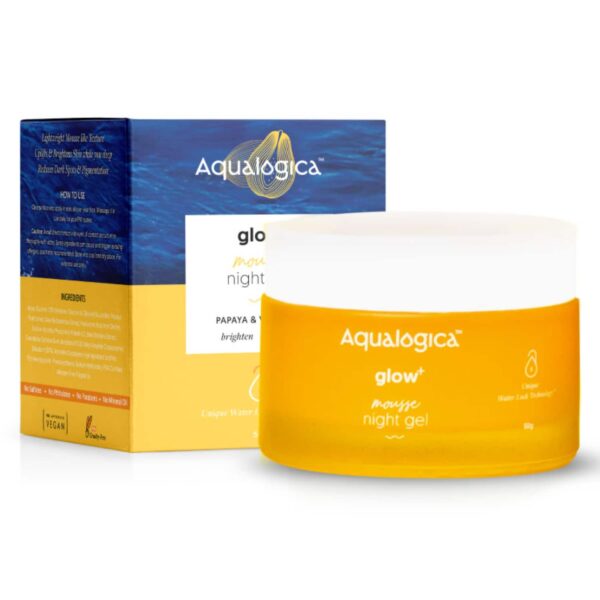 Aqualogica Glow+ Mousse Night Gel (50g) - Aqualogica