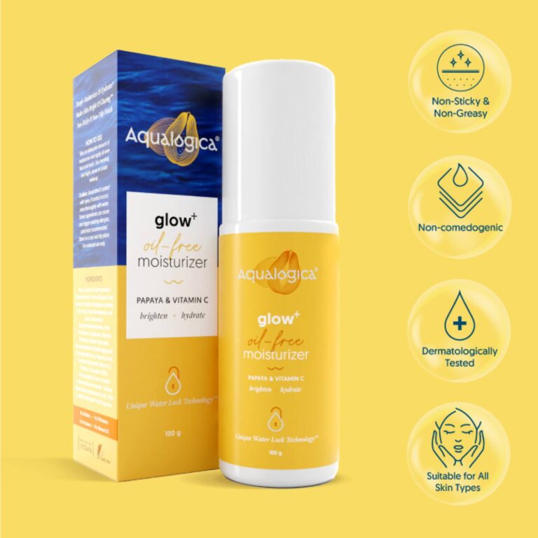 Aqualogica Glow+ Oil Free Moisturizer (100g) - Aqualogica