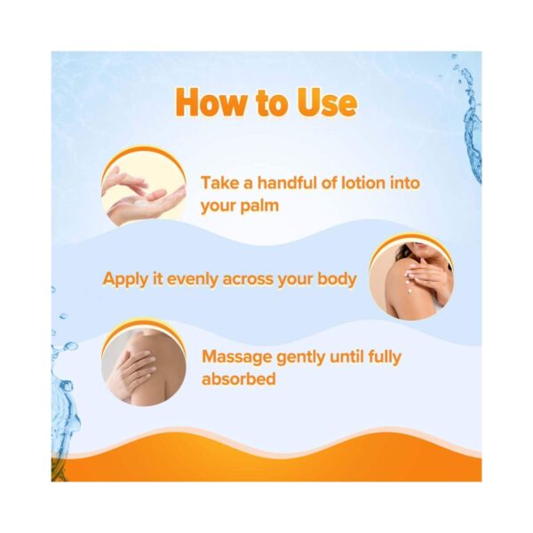 Aqualogica Glow + Silky Body Lotion For 24 Hour Moisturization with Papaya & Vitamin C (200 ml) - Aqualogica