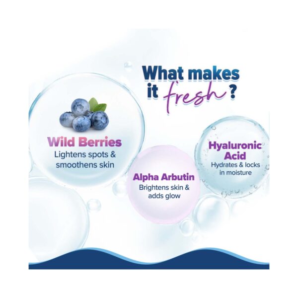 Aqualogica Hydra Gel Moisturizer - Wild Berries & Alpha Arbutin & 5 Ceramides & Avocado Combo - Aqualogica