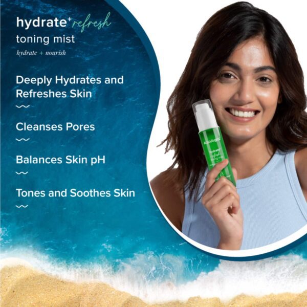 Aqualogica Hydrate+ Refresh Toning Mist (100ml) - Aqualogica