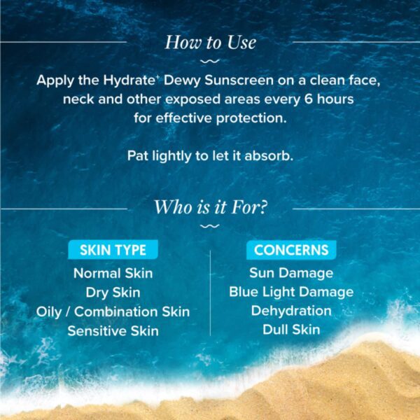 Aqualogica Hydrate+ Sunscreen (50g) - Aqualogica