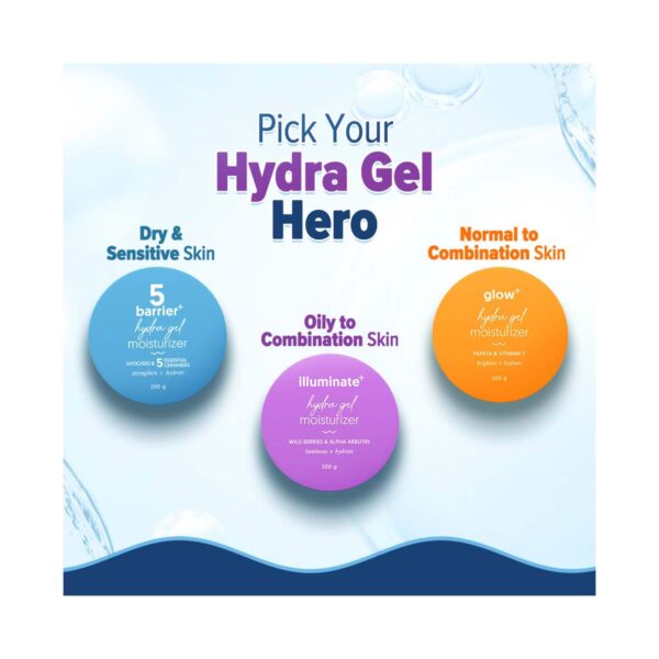 Aqualogica Illuminate + Hydra Gel Moisturizer (200 g) - Aqualogica