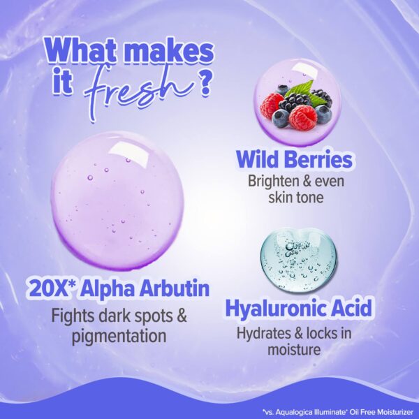 Aqualogica lluminate + 20x Alpha Arbutin Luminous Essence Serum (50 ml) - Aqualogica