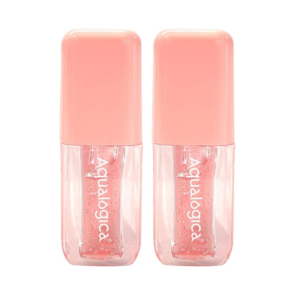Aqualogica Plump + Pouty Li-PH Gloss - Peach Vanilla - Pack of 2 Combo - Aqualogica